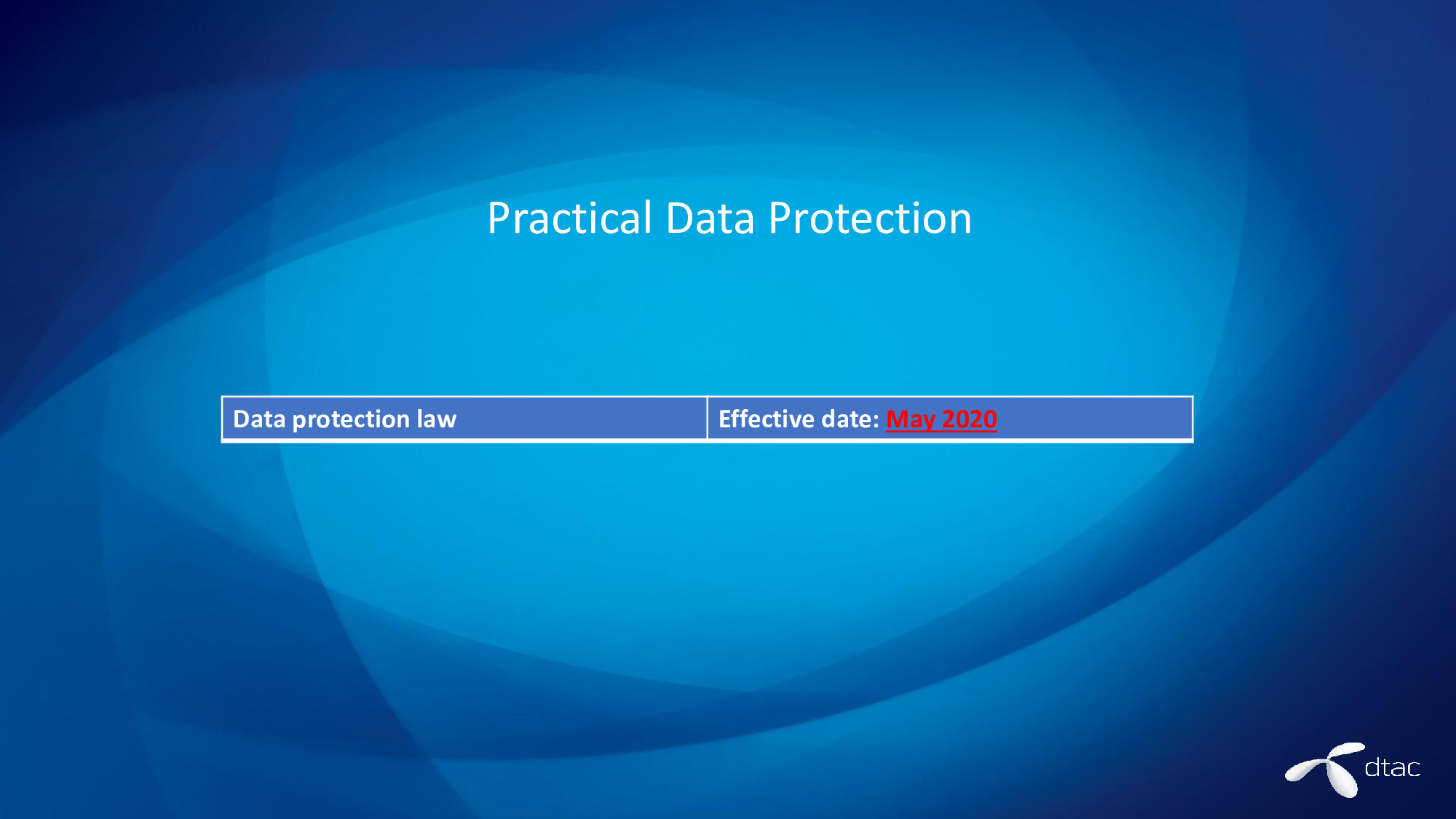 Practical Data Protection Bitec Oct 19 BigBang p001